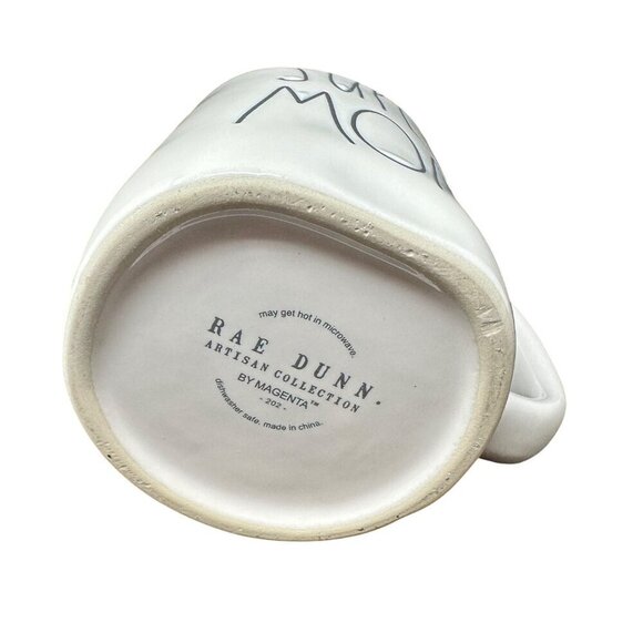 Rae Dunn Super Mom Mug Large Coffee Cup Ceramic Magenta LL Farmhouse Gift 20oz - Picture 5 of 7